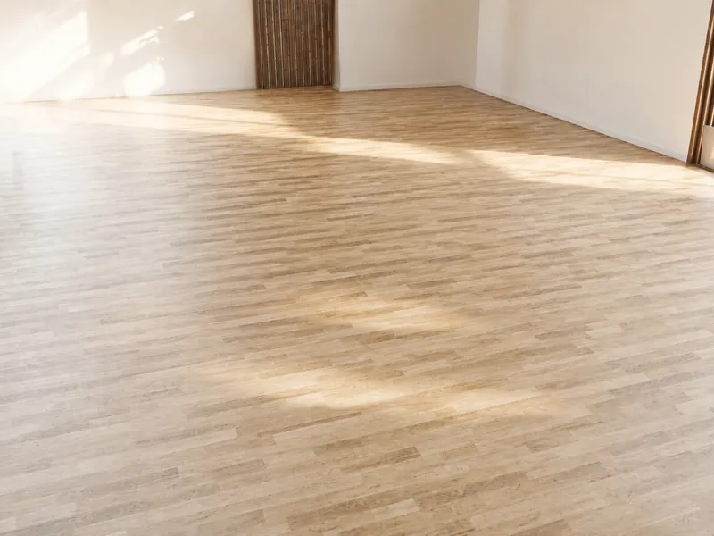 An empty office before any furniture is put in.