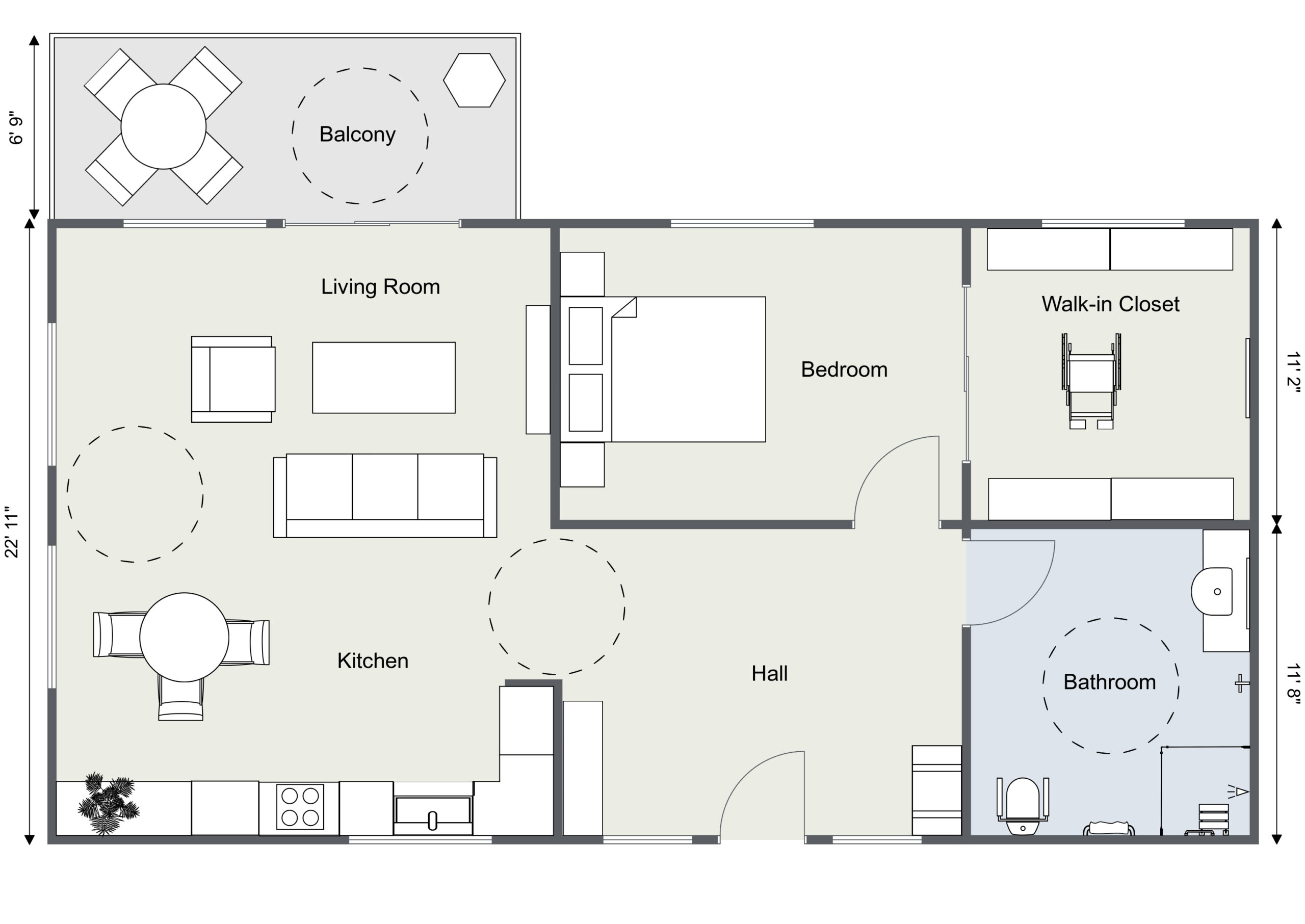 ADA floor plan.
