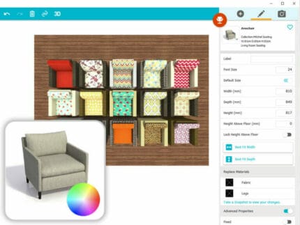 Thousands of Furniture and Material Options at Your Fingertips