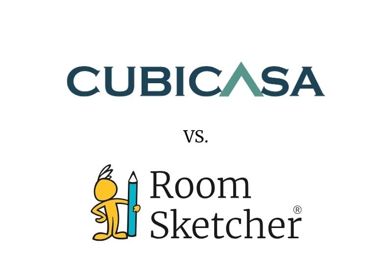 CubiCasa vs. RoomSketcher Logos.