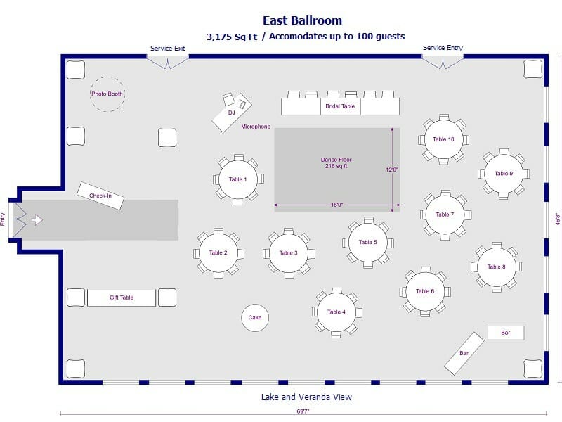 Wedding Reception Floor Plan Template Floor Roma
