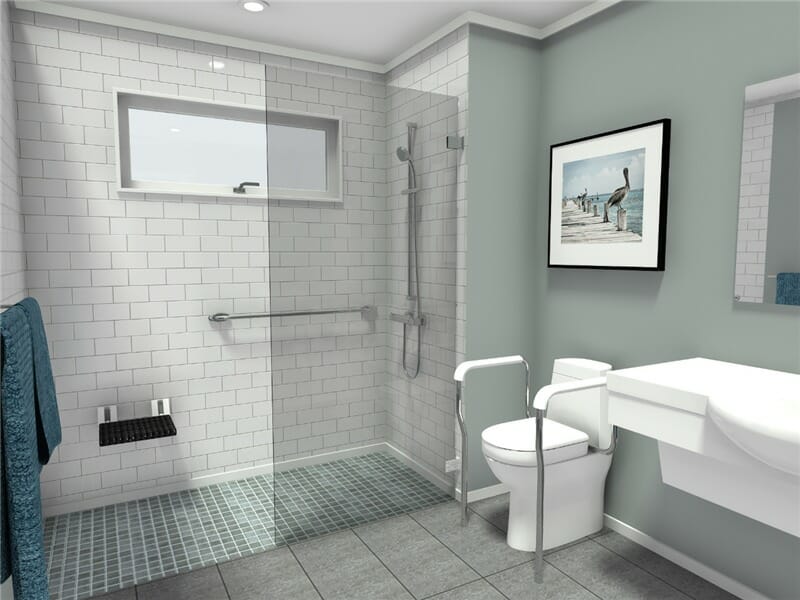 Design a Wheelchair Accessible Senior Bathroom