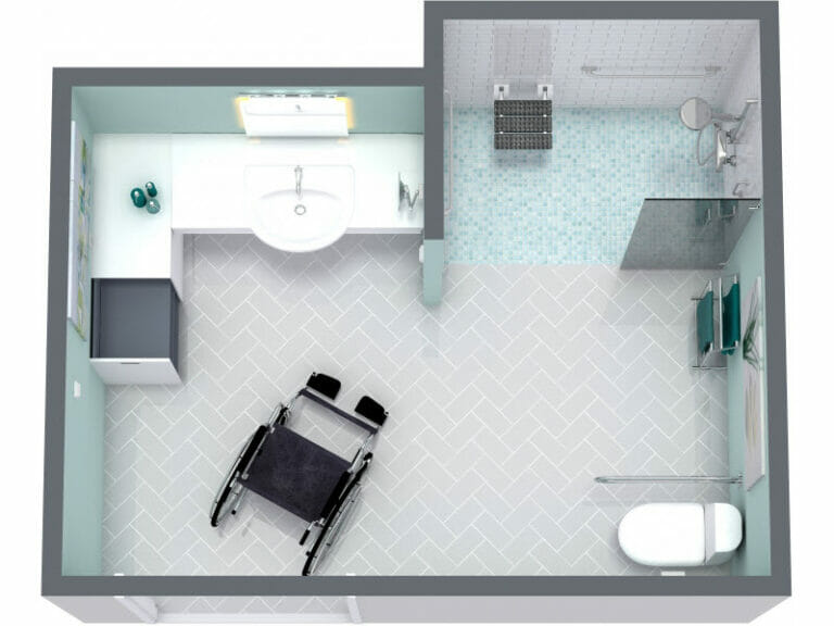 9 Ideas for Senior Bathroom Floor Plans