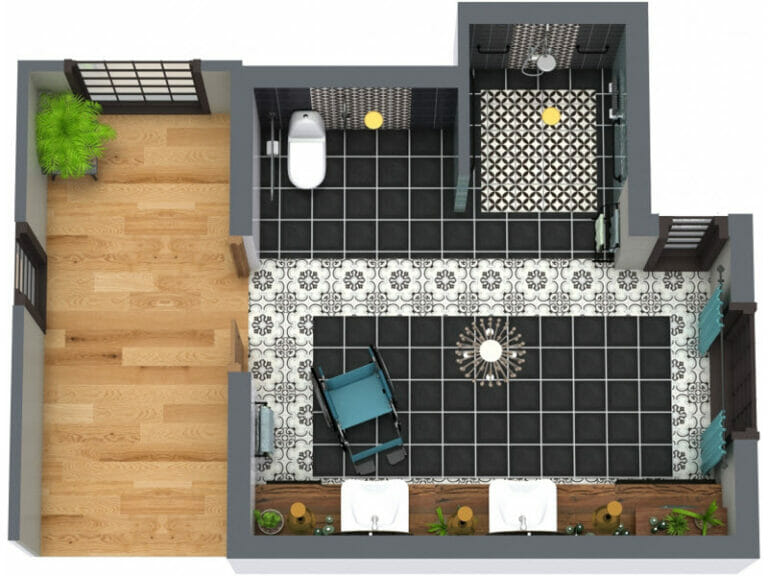 9 Ideas for Senior Bathroom Floor Plans