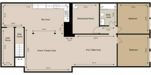 How to Create a Great Living Space for a Finished Basement Layout