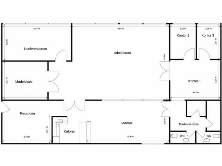 Kommercielle plantegninger