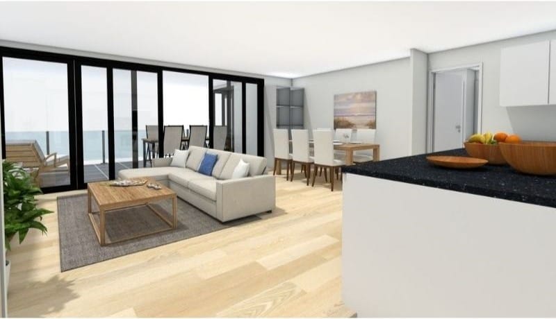 Luxuriöse 4-Zimmer-Wohnung mit offenem Wohnzimmer, Essbereich und Zugang zum Balkon