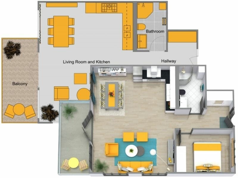 2d 3d drawn from blueprint